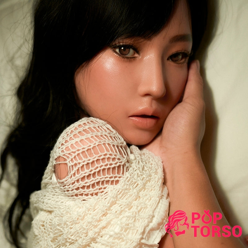 Cung cấp 100cm/3ft3 38.6LB E-Cup CLM Ultra Lightweight Silicone Sex Torso 883# with ROS Head Jenna  giá sỉ 