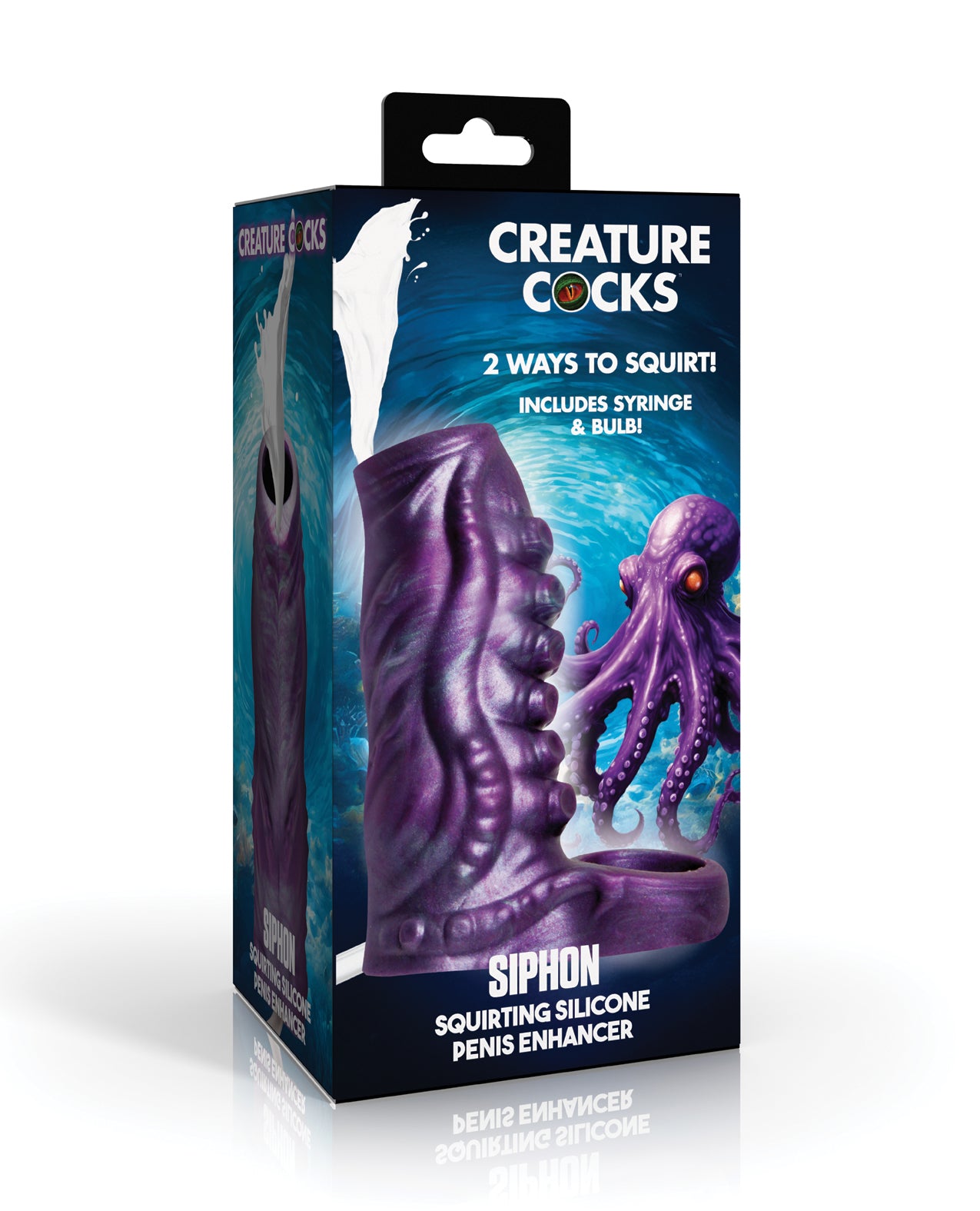  Giá sỉ Creature Cocks Tentacle Squirting Silicone Penis Enhancer  hàng mới về 
