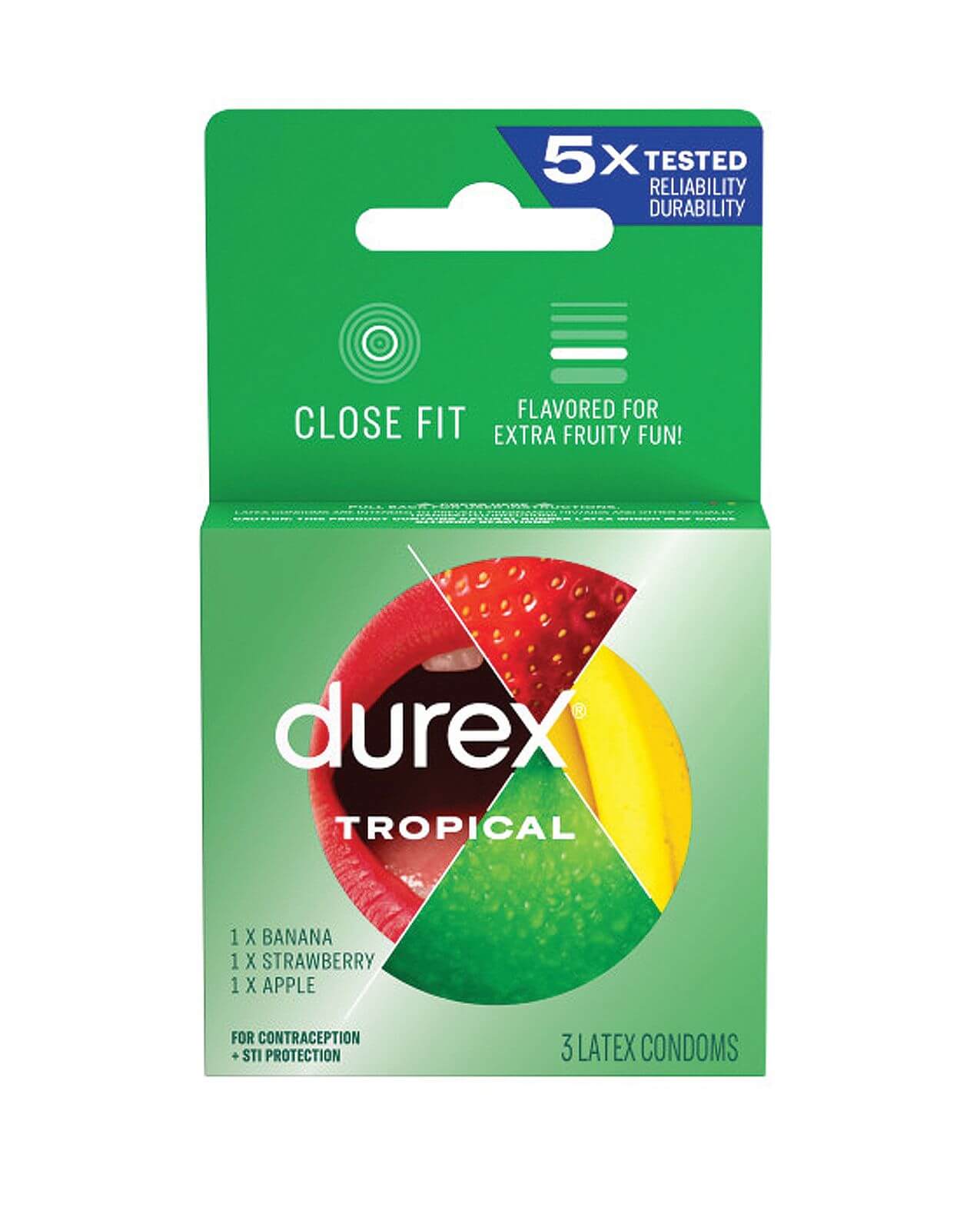  Sỉ Durex Tropical Condoms  nhập khẩu 