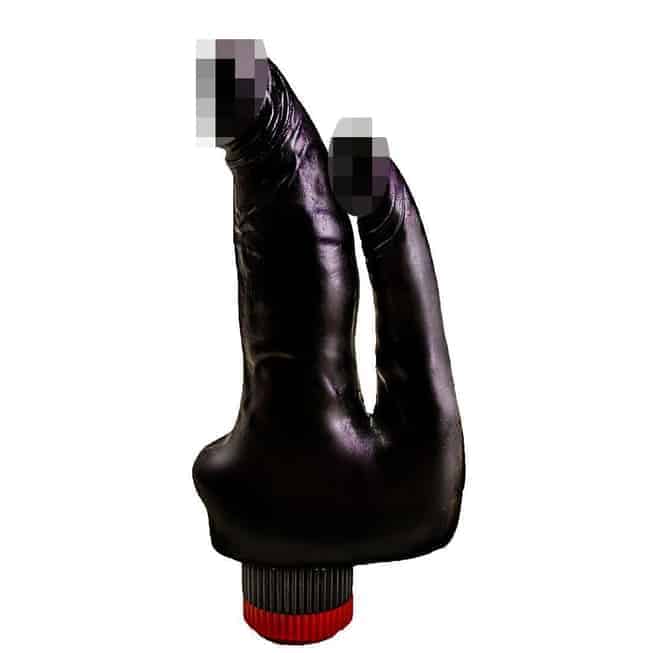 Cửa hàng bán Вибратор для двойного проникновения LoveToy 17 см, черный  hàng xách tay 